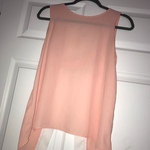 Pink shirt with cool back detail